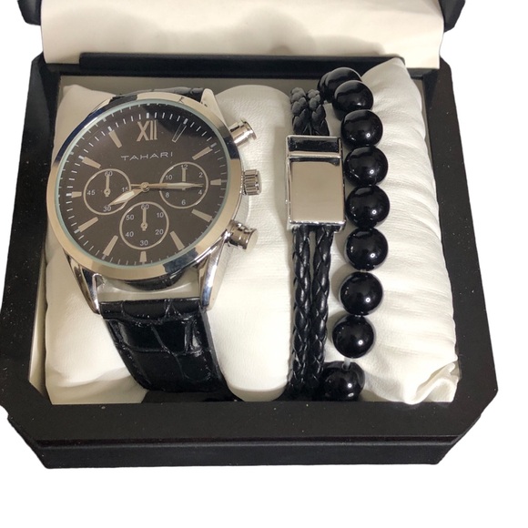 World's Greatest No.1 Dad Shirt All Occasion Gift Basket with 3-Piece Watch Set - Picture 3 of 17